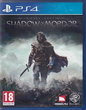 Middle Earth Shadow of Mordor - PS4Spil (B Grade) (Genbrug)